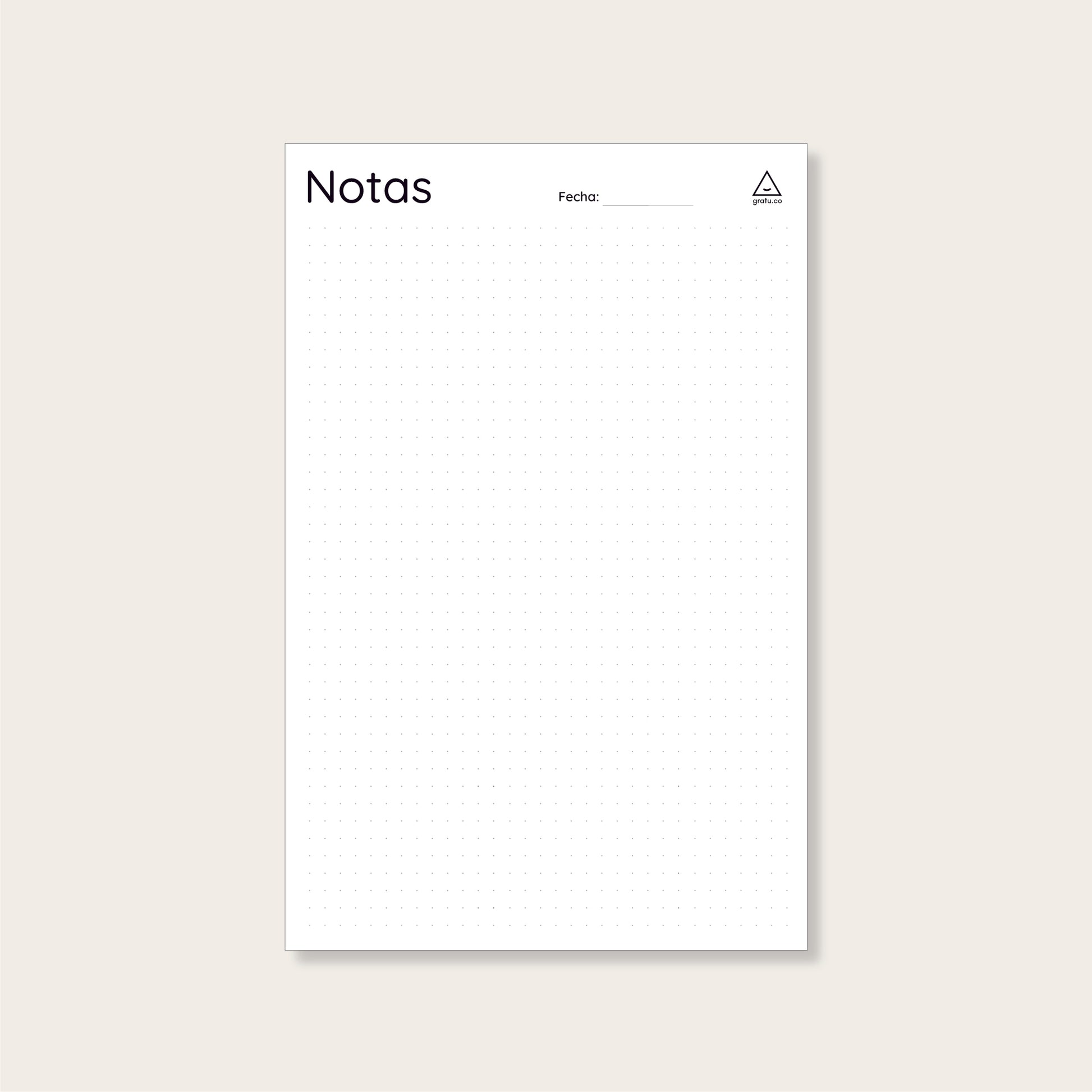 Notas | Bloc