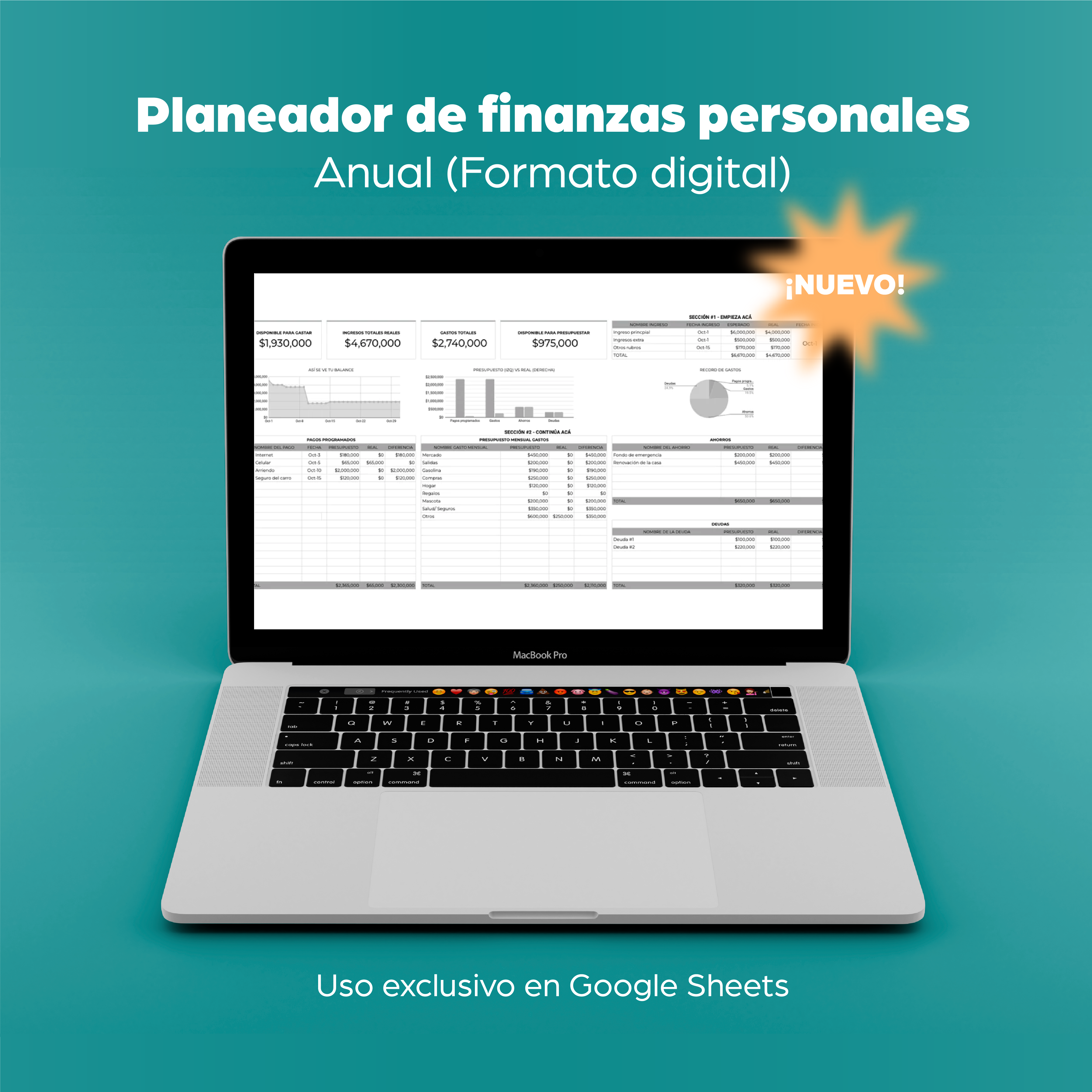 PLANEADOR FINANCIERO DIGITAL - ANUAL