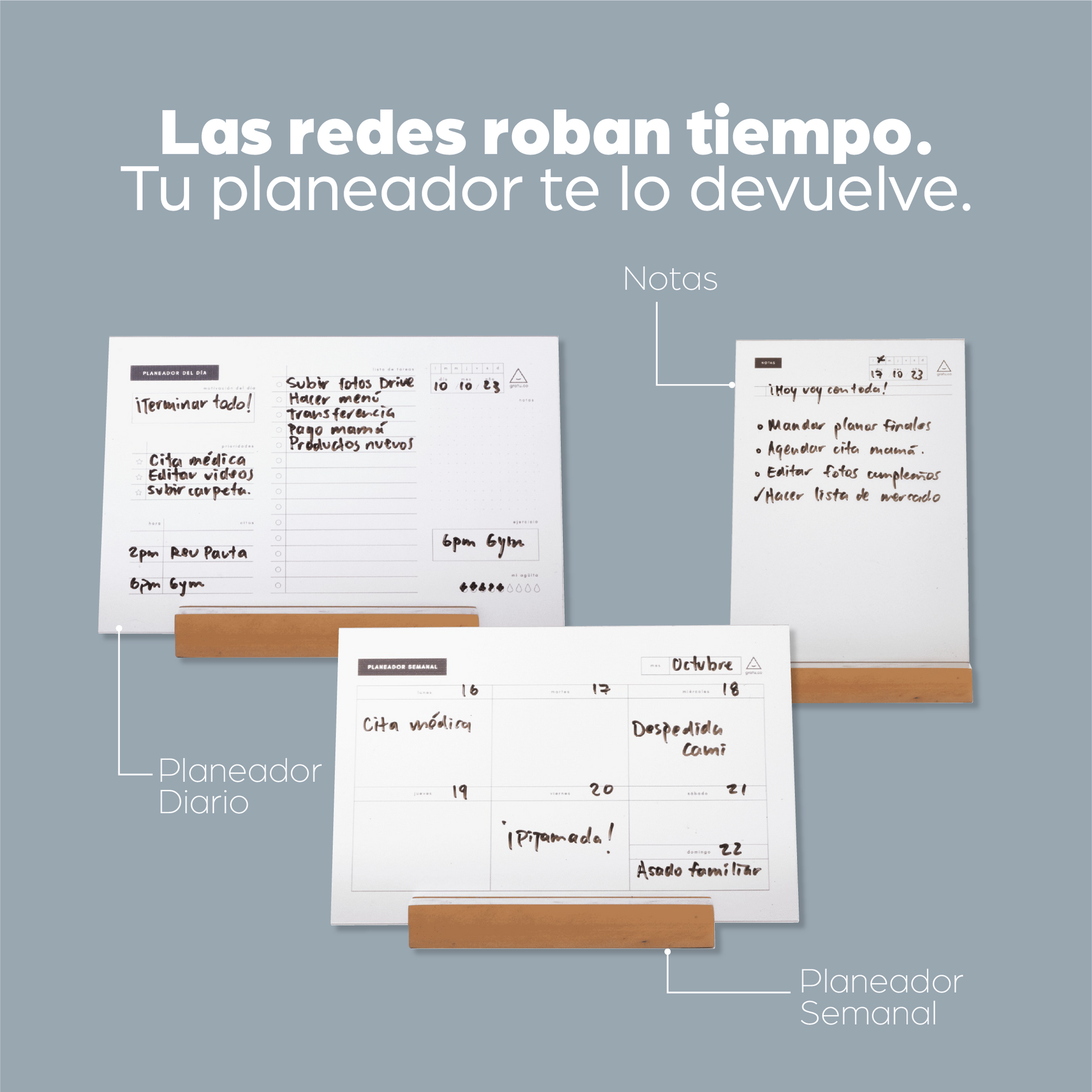 Planeadores en acrílico