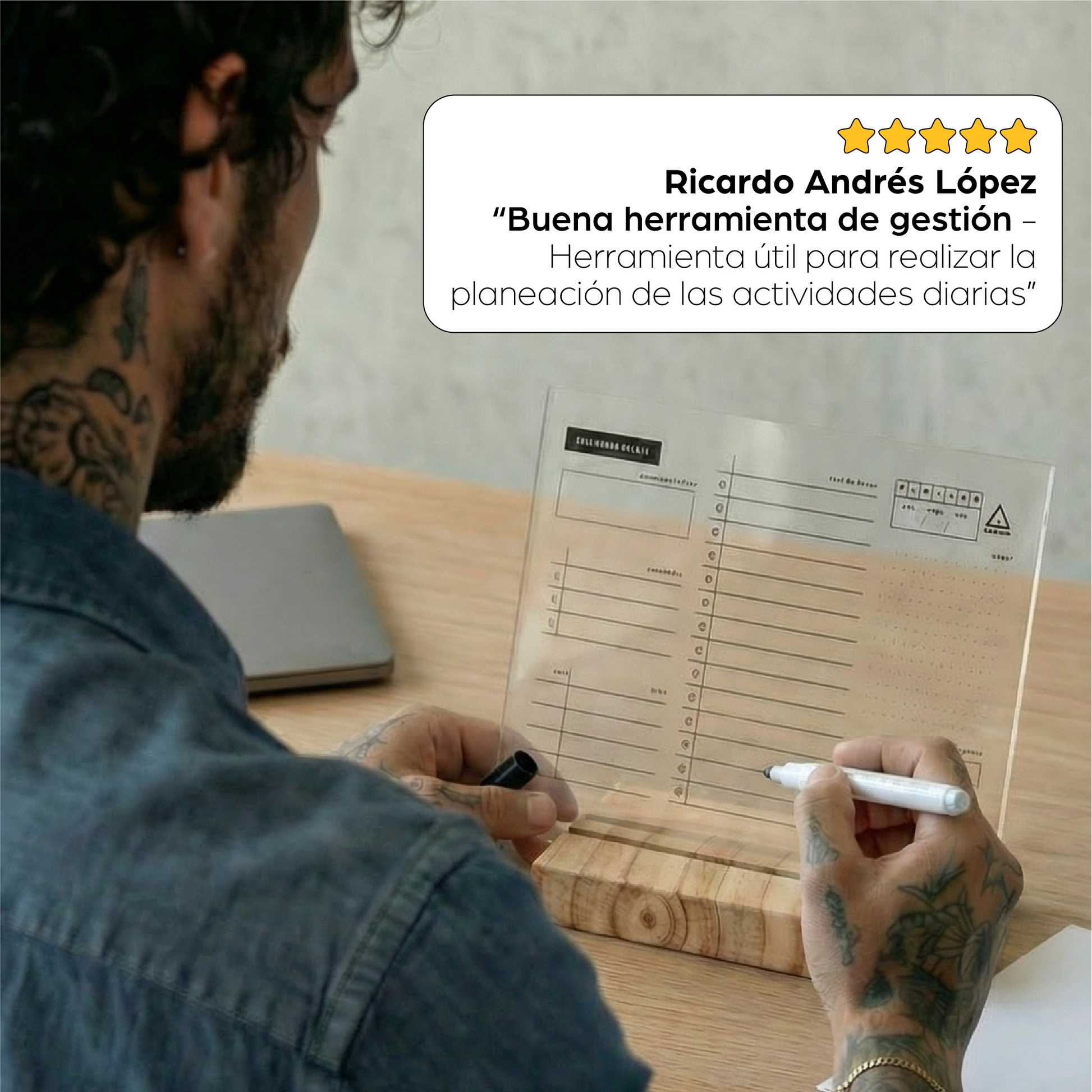 Planeadores en acrílico