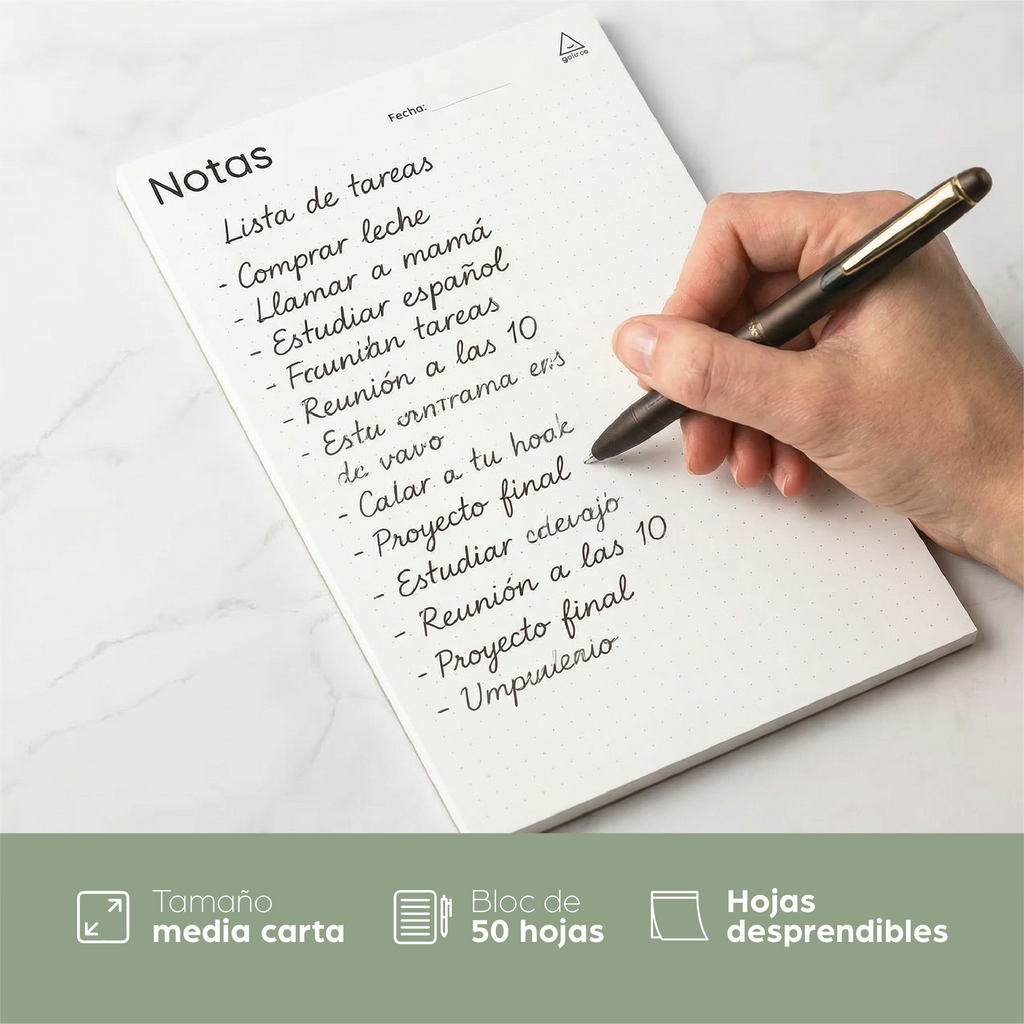 Notas | Bloc