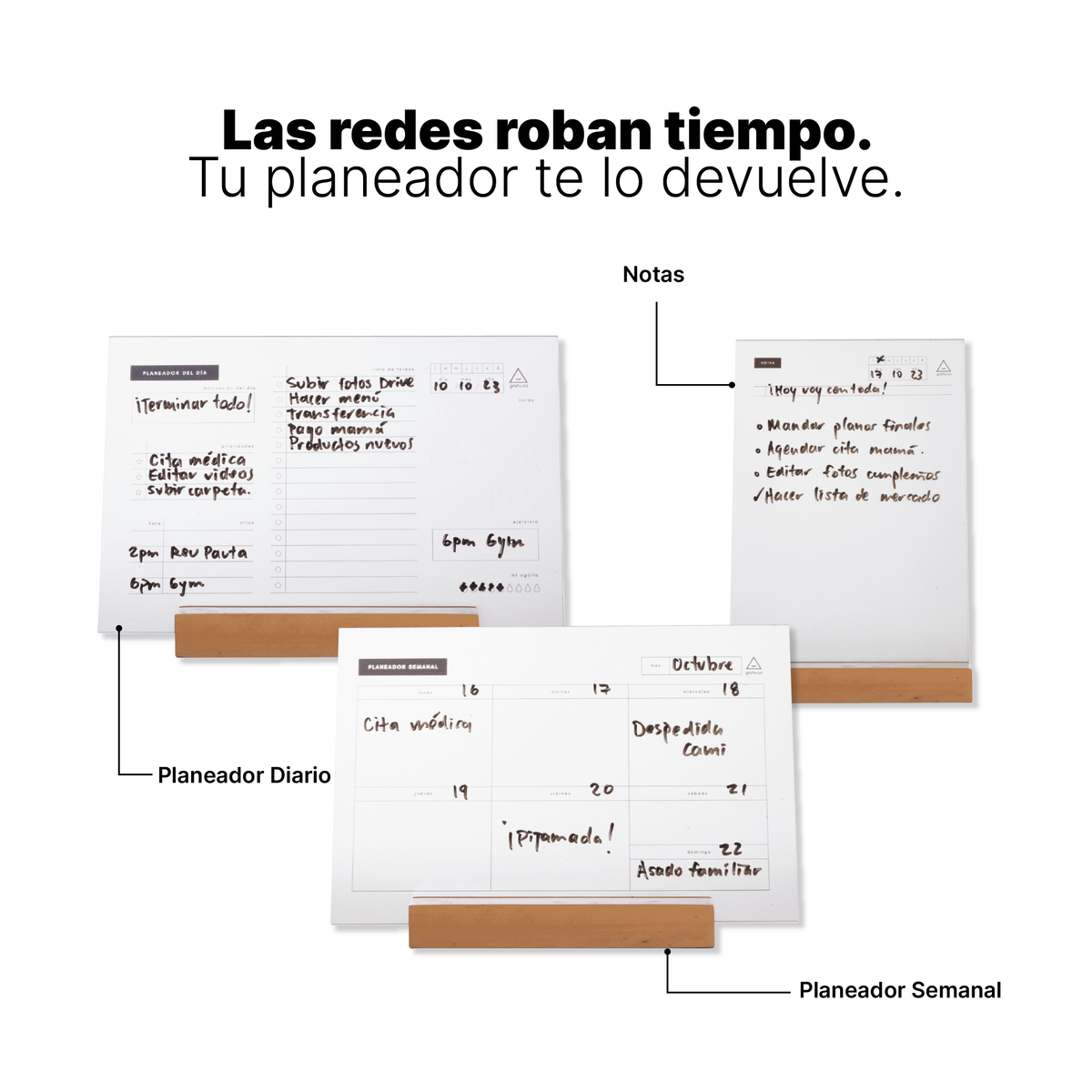 Planeadores en acrílico
