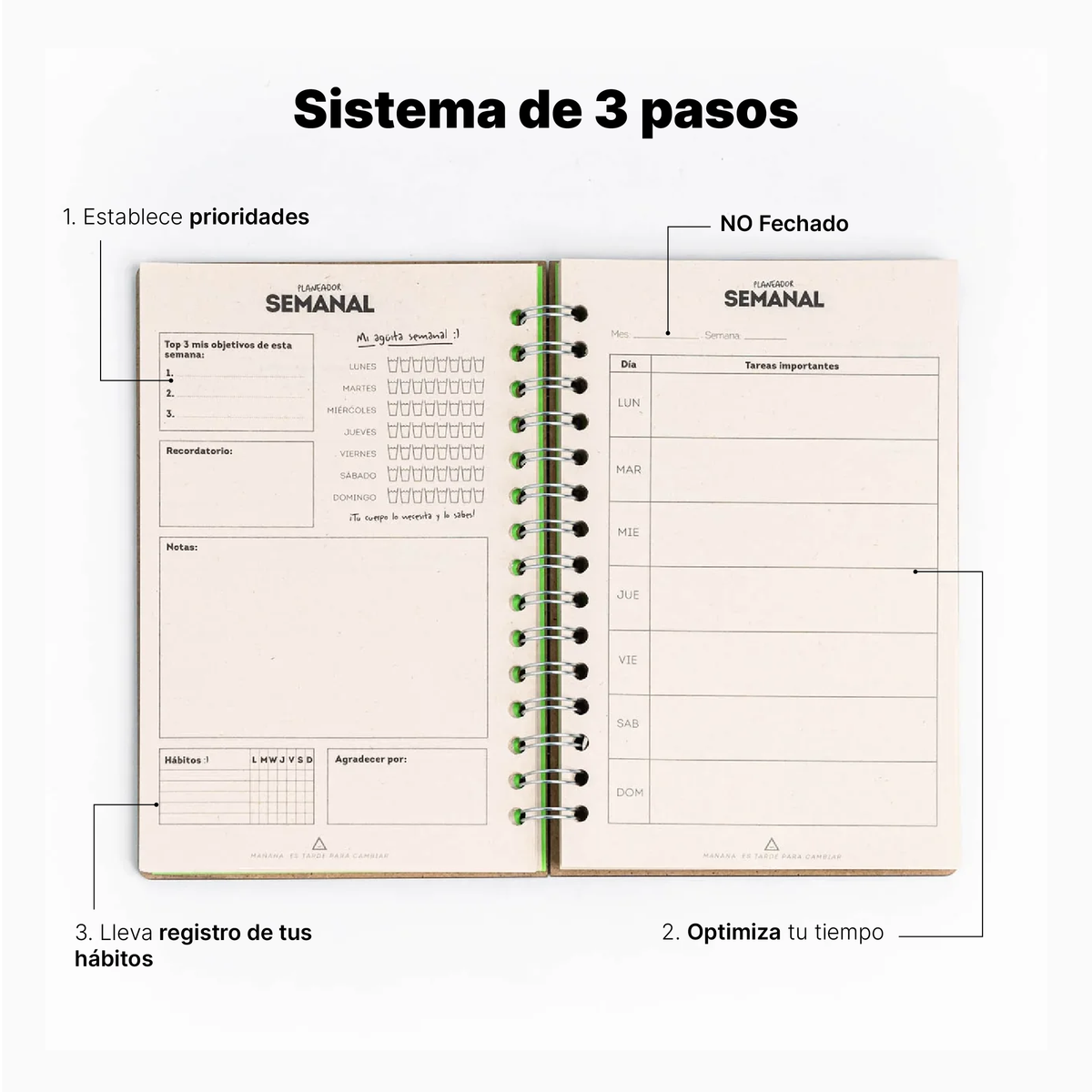 Planeador semanal