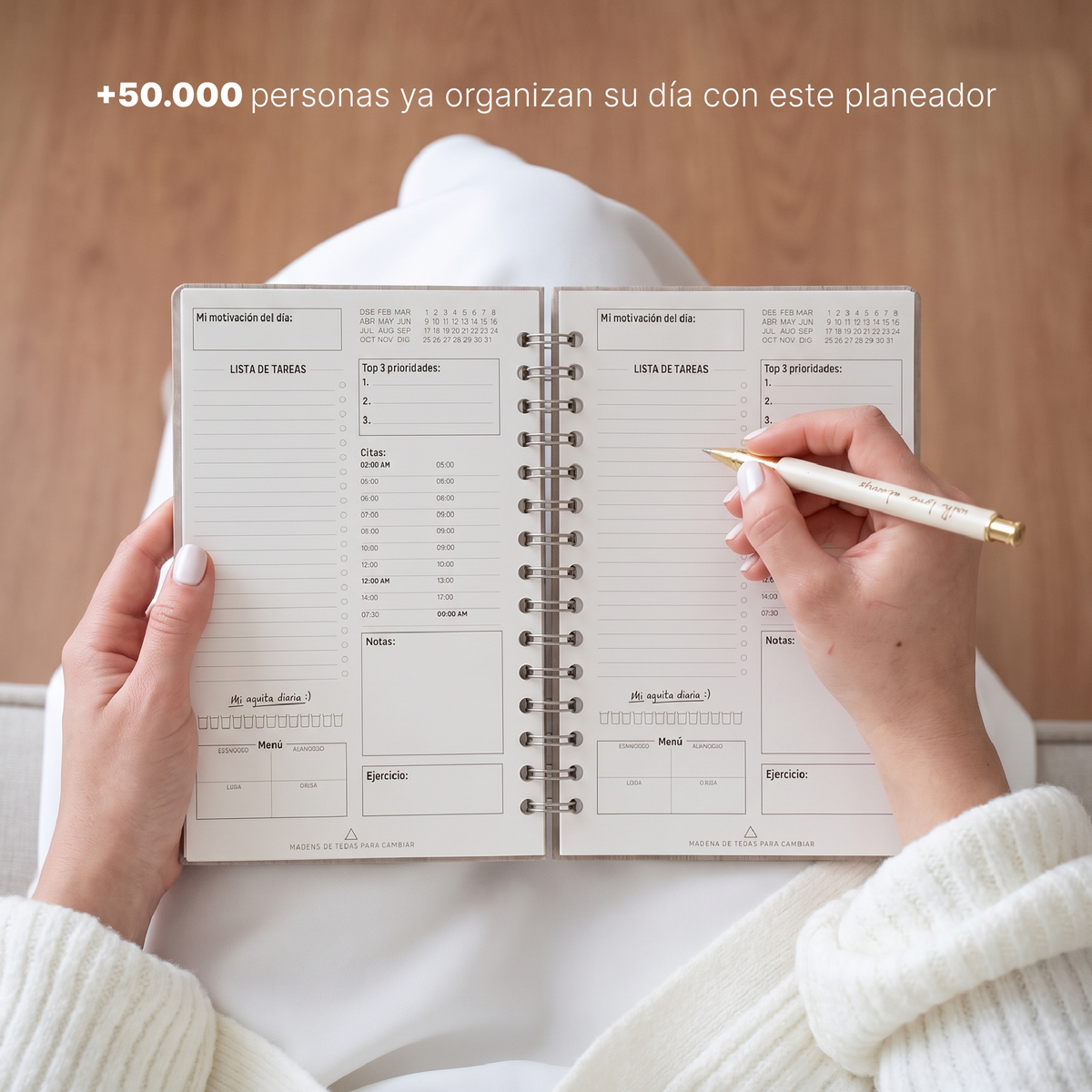 Planeador diario